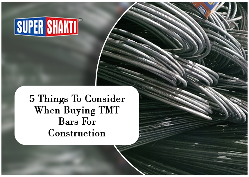 5 Things To Consider When Buying TMT Bars For Construction